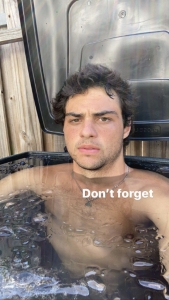 don't forget (Noah Centineo in a bin full of ice)